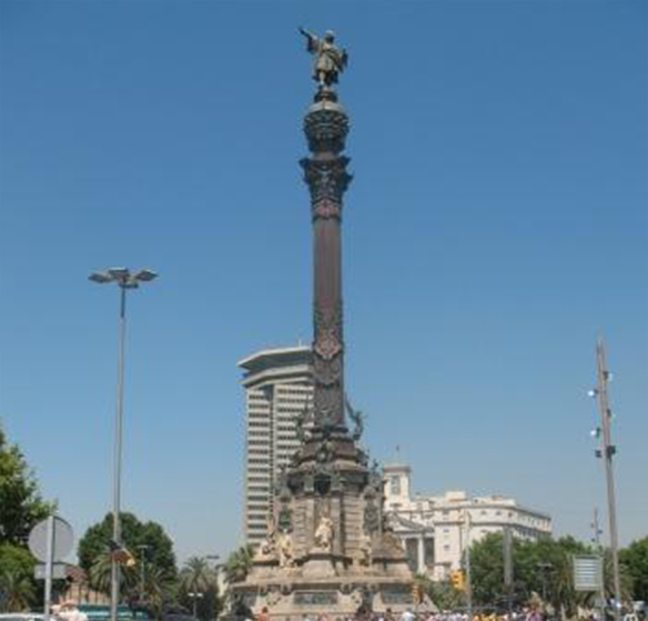 Columbus monument