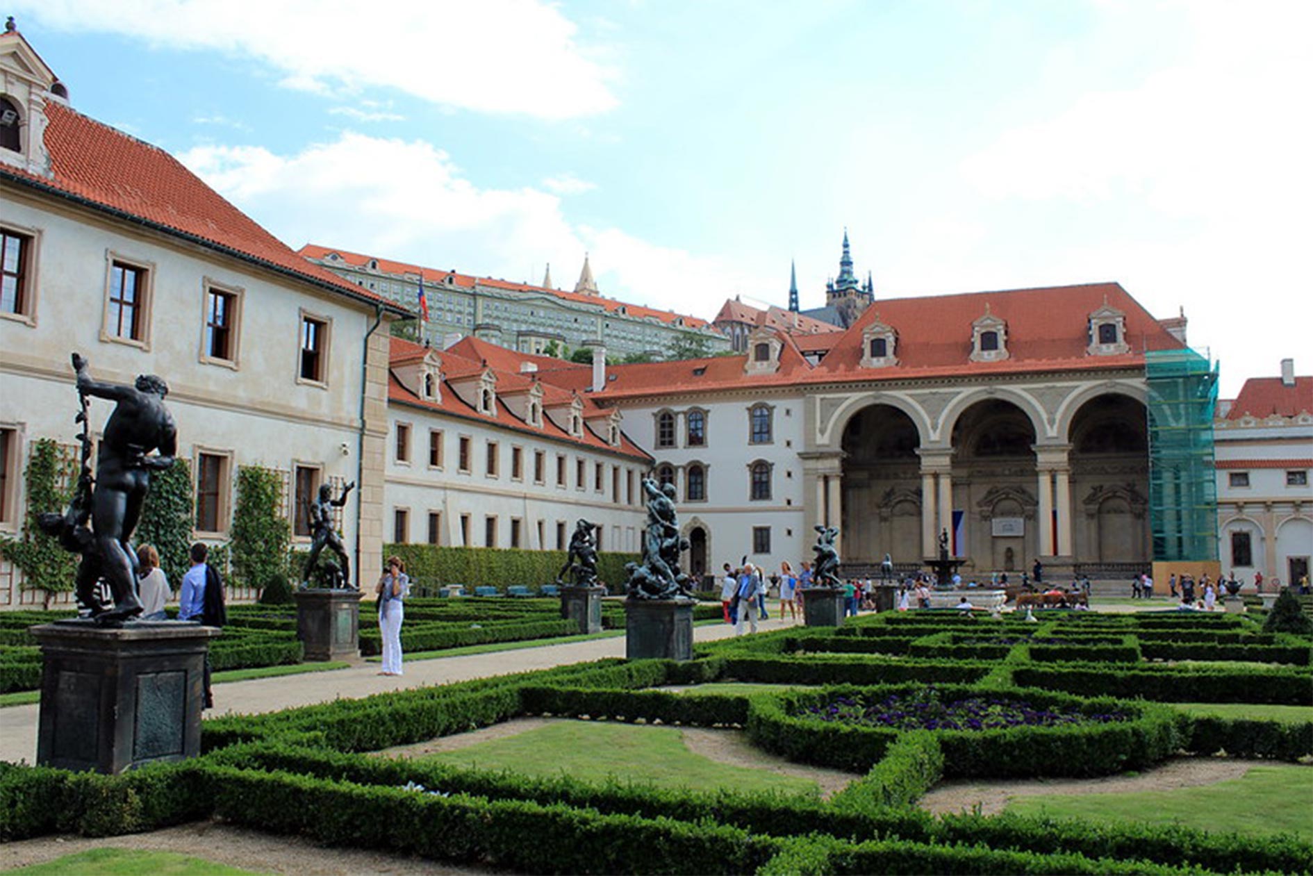 Wallenstein garden and palace 