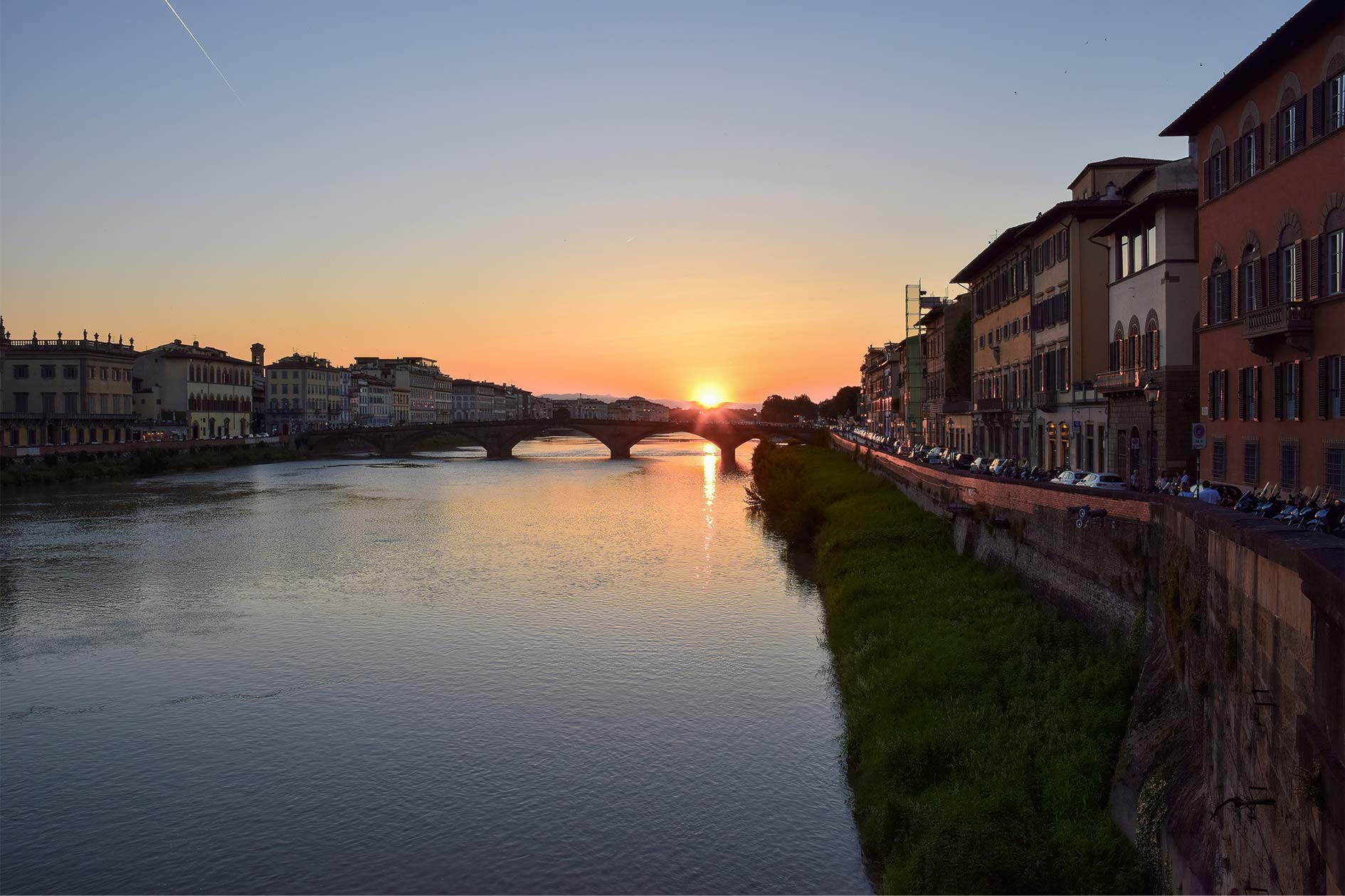 An amazing view on the River Arno