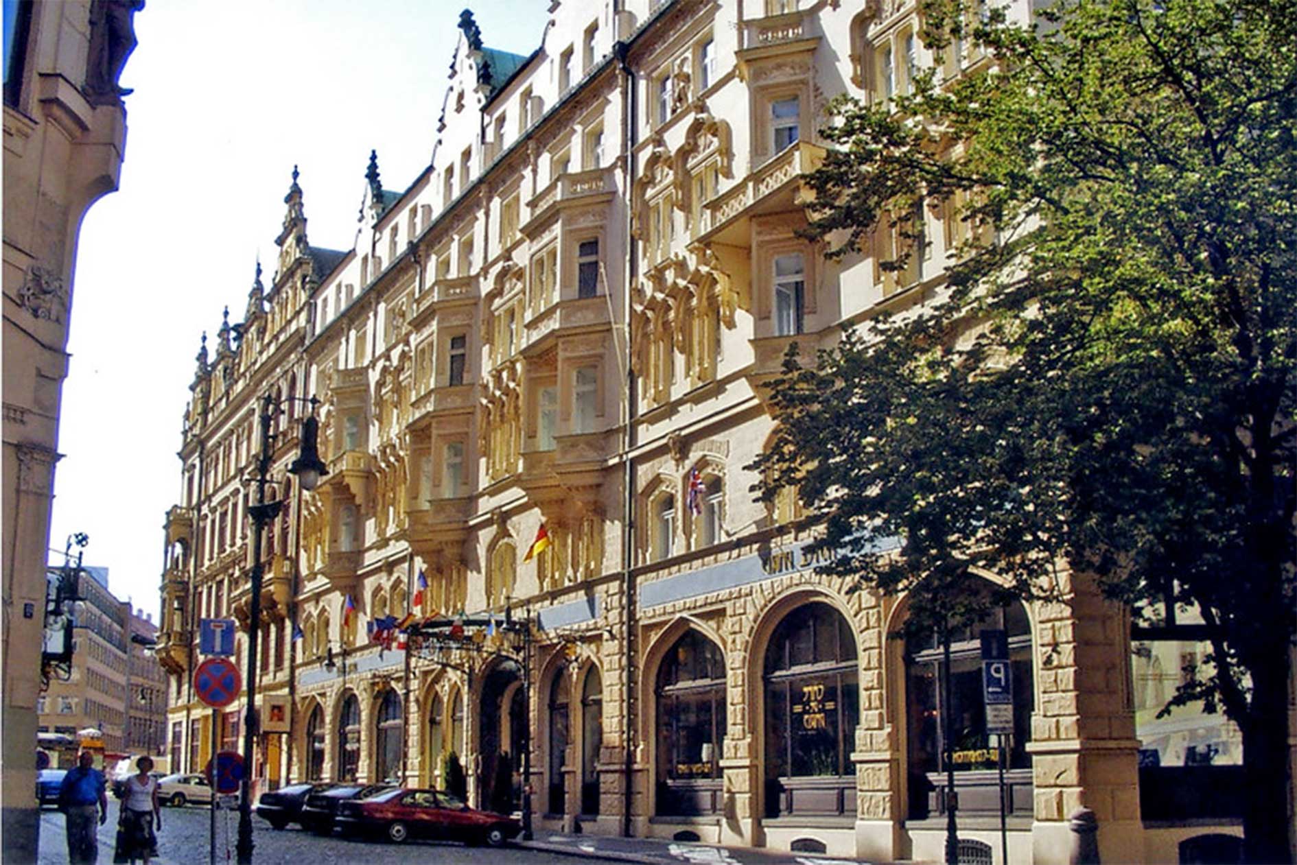 Hotel in old building in Prague
