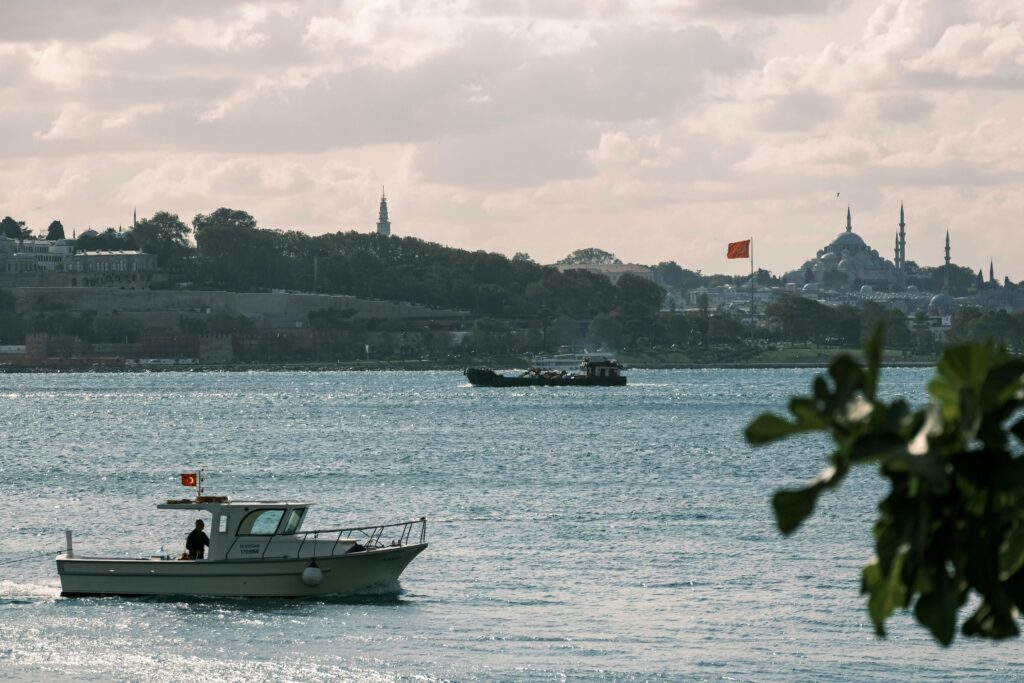 Topkapi Palace view over Bosphorus