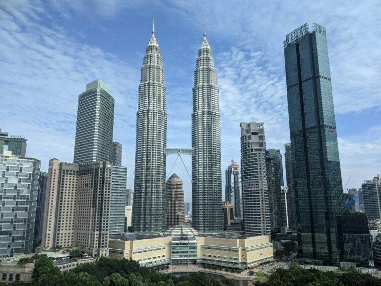 Petronas Towers Kuala Lumpur skyline